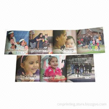 Softcover Children's Book Printing, Art Paper with Glossy Lamination, Saddle-stitched